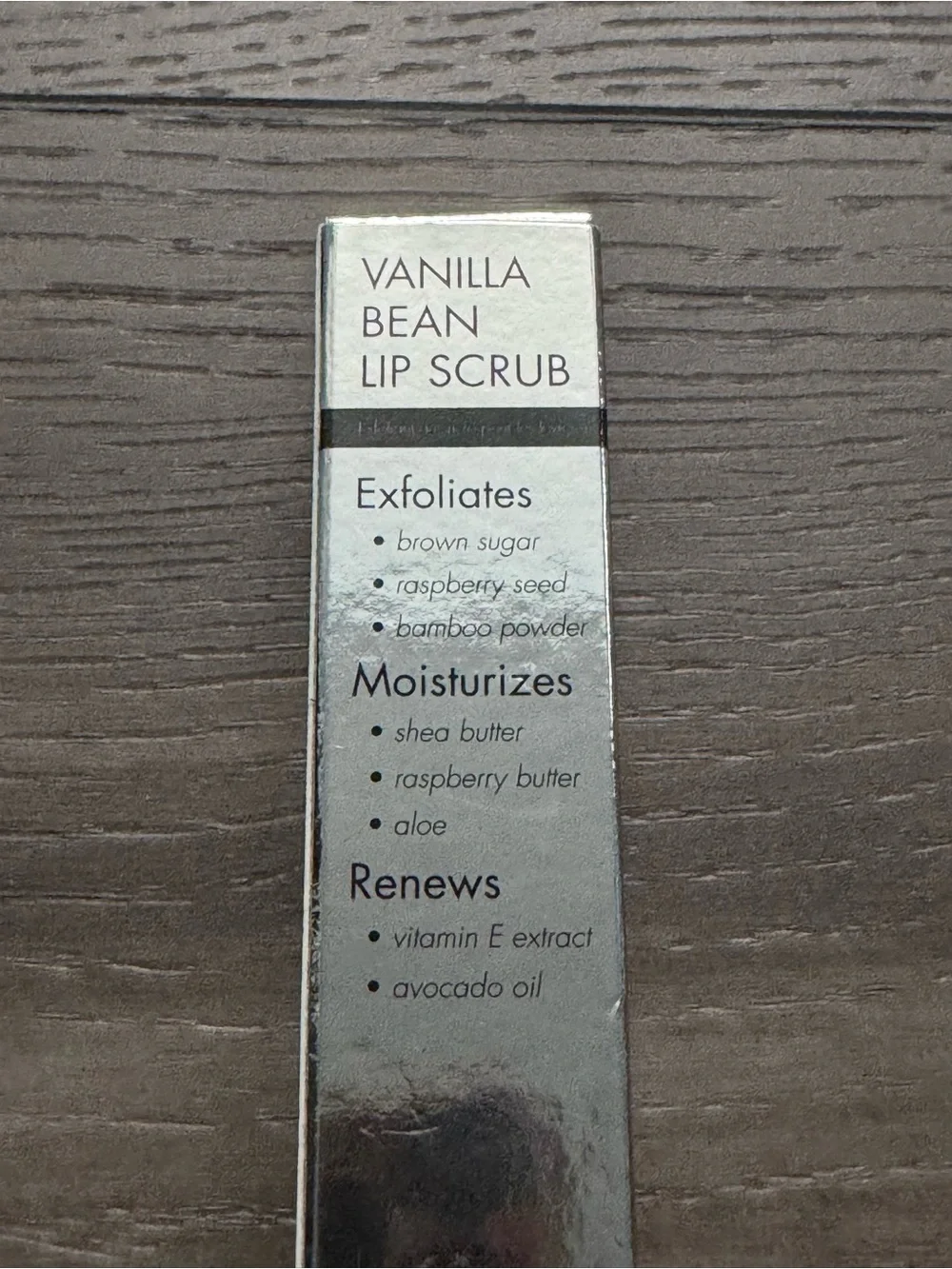 Whish Vanilla Bean Lip Scrub
